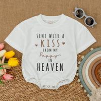 Customizable Sent With Love Romper - Personalized Baby Gift