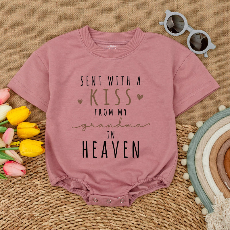Customizable Sent With Love Romper - Personalized Baby Gift