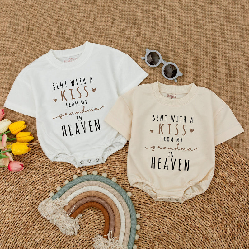 Customizable Sent With Love Romper - Personalized Baby Gift