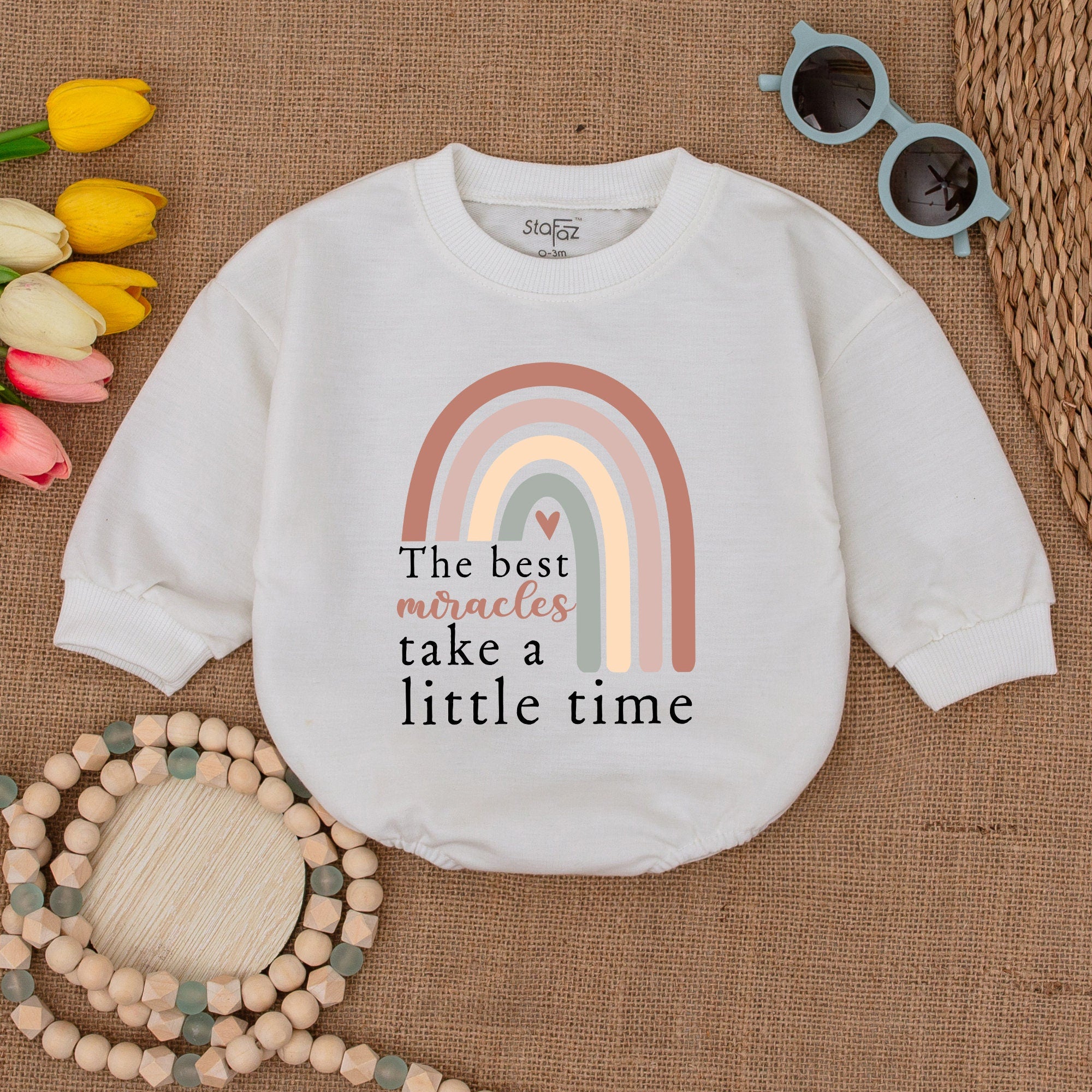 Miracle Baby Romper - Hopeful Gift for IVF & Rainbow Babies