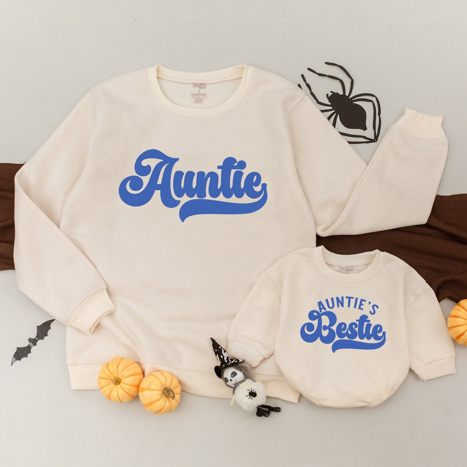 Customizable Family Matching Sweatshirts with Personalized Text