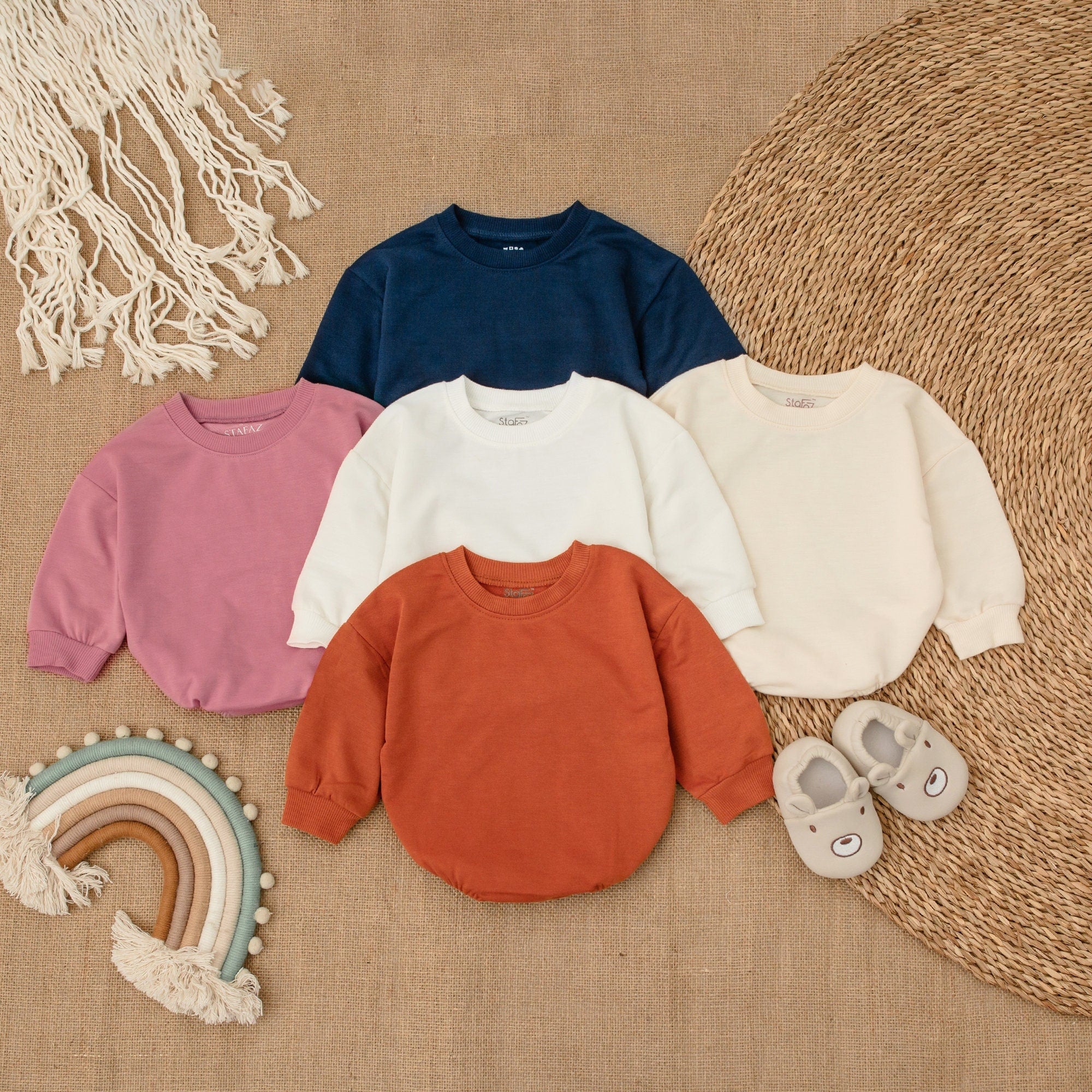 Cozy Cotton Baby Romper - Ideal Shower Gift & Coming Home
