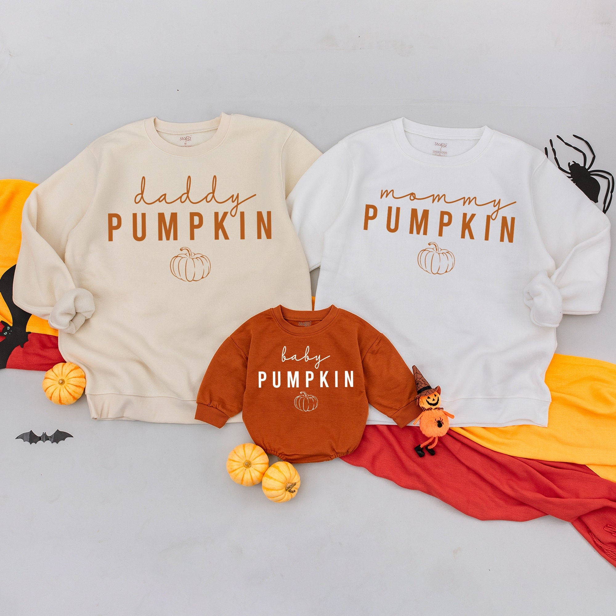 Personalized Pumpkin Family Sweatshirts for a Cozy Fall
