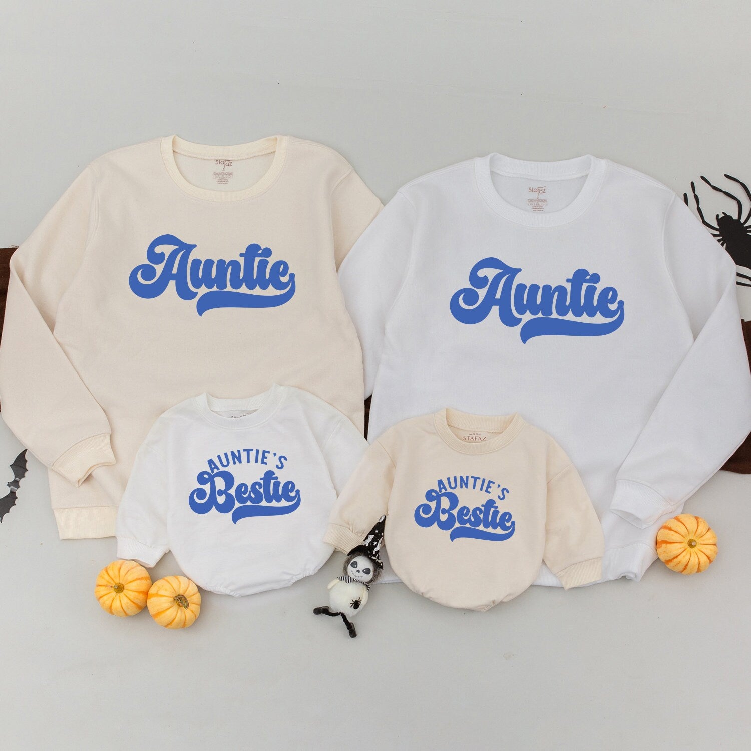Customizable Family Matching Sweatshirts with Personalized Text