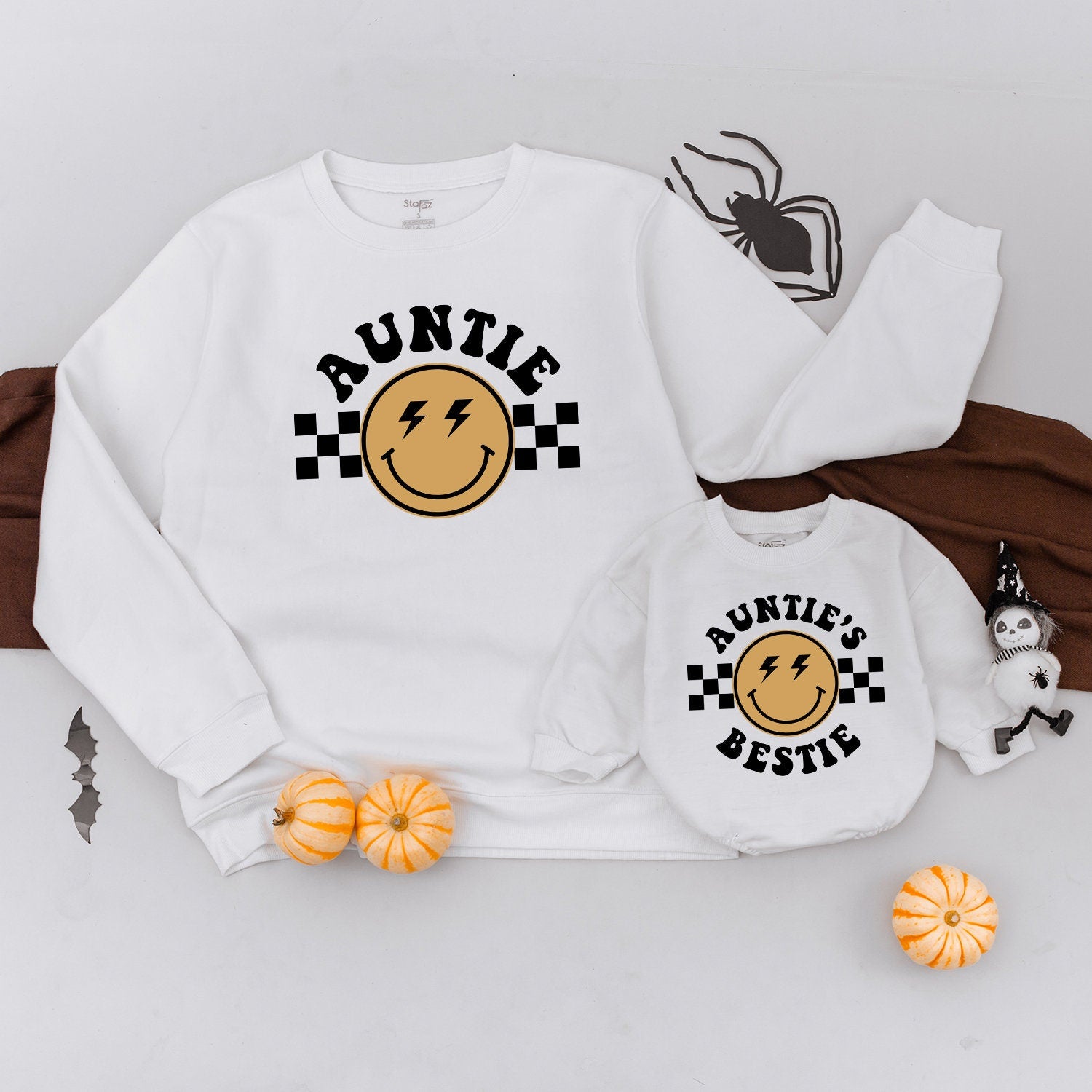 Customizable Family Matching Sweatshirts with Personalized Text