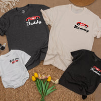 Fast One Family Birthday Shirt Personalized Race Car Theme Outfit for 1st Birthday Boy with Mommy and Me Matching Tee Set