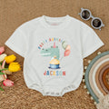 Personalized Party Animal Birthday Romper for Baby Boy or Girl Fun Celebration Dinosaur Design Cake Smash Outfit Cotton Comfort