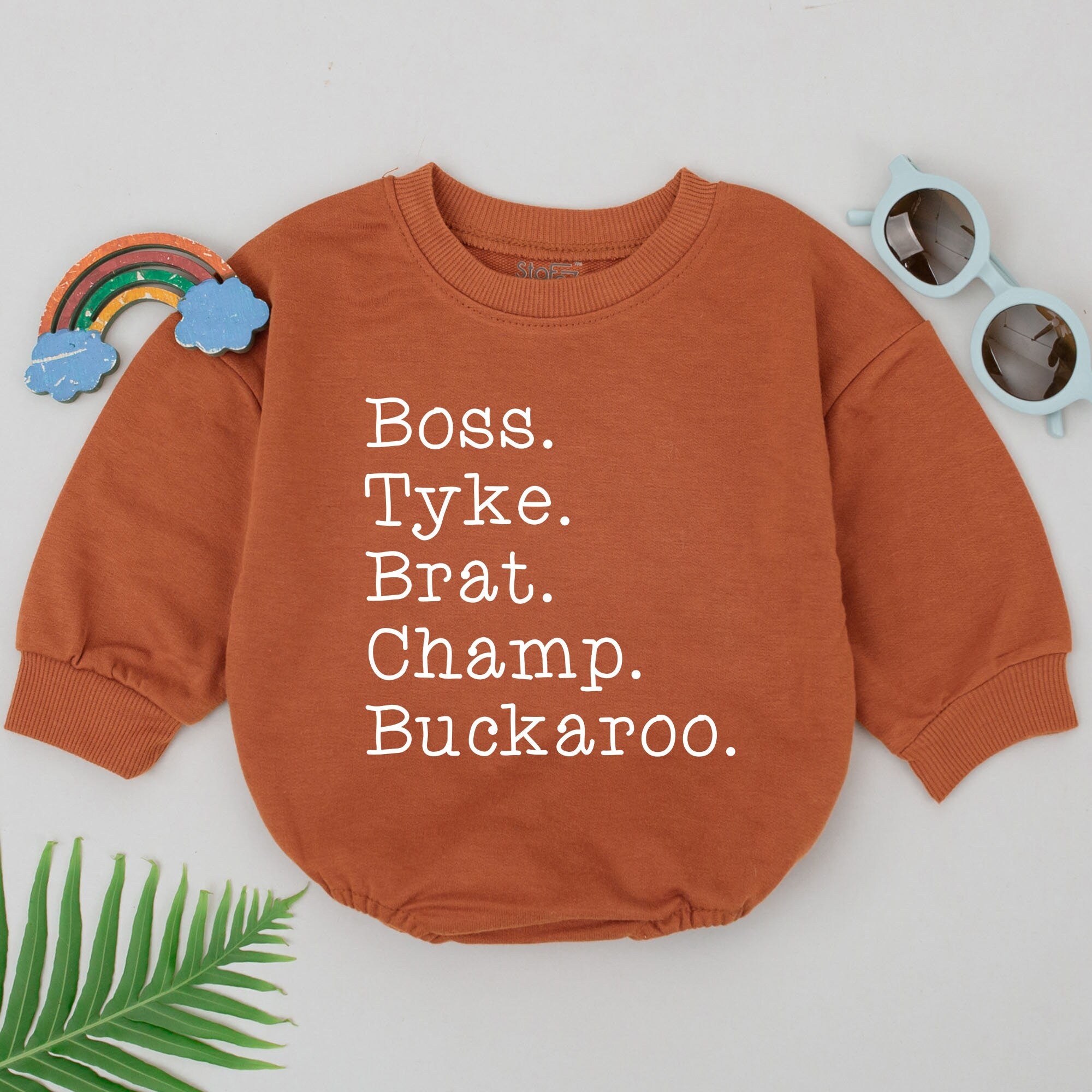 Personalized Nickname Baby Romper Custom Name Outfit Soft Cotton Long Sleeve Baby Shower Gift Newborn Boys Girls Playful Stylish Design