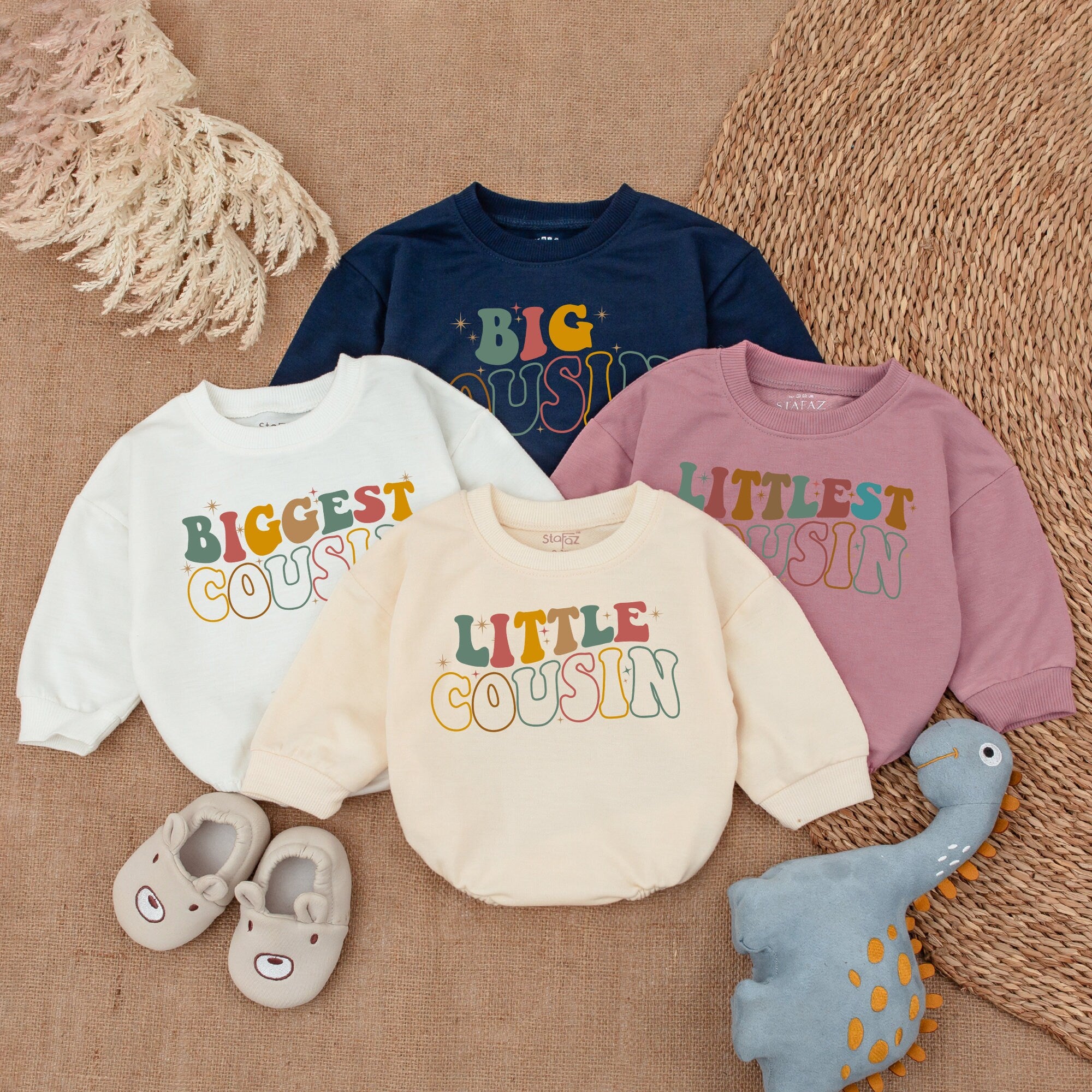 Little Cousin Baby Romper - Cute Matching Cousin Outfit