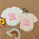 Customizable 1st Rodeo Birthday Romper with Name - Unique & Playful