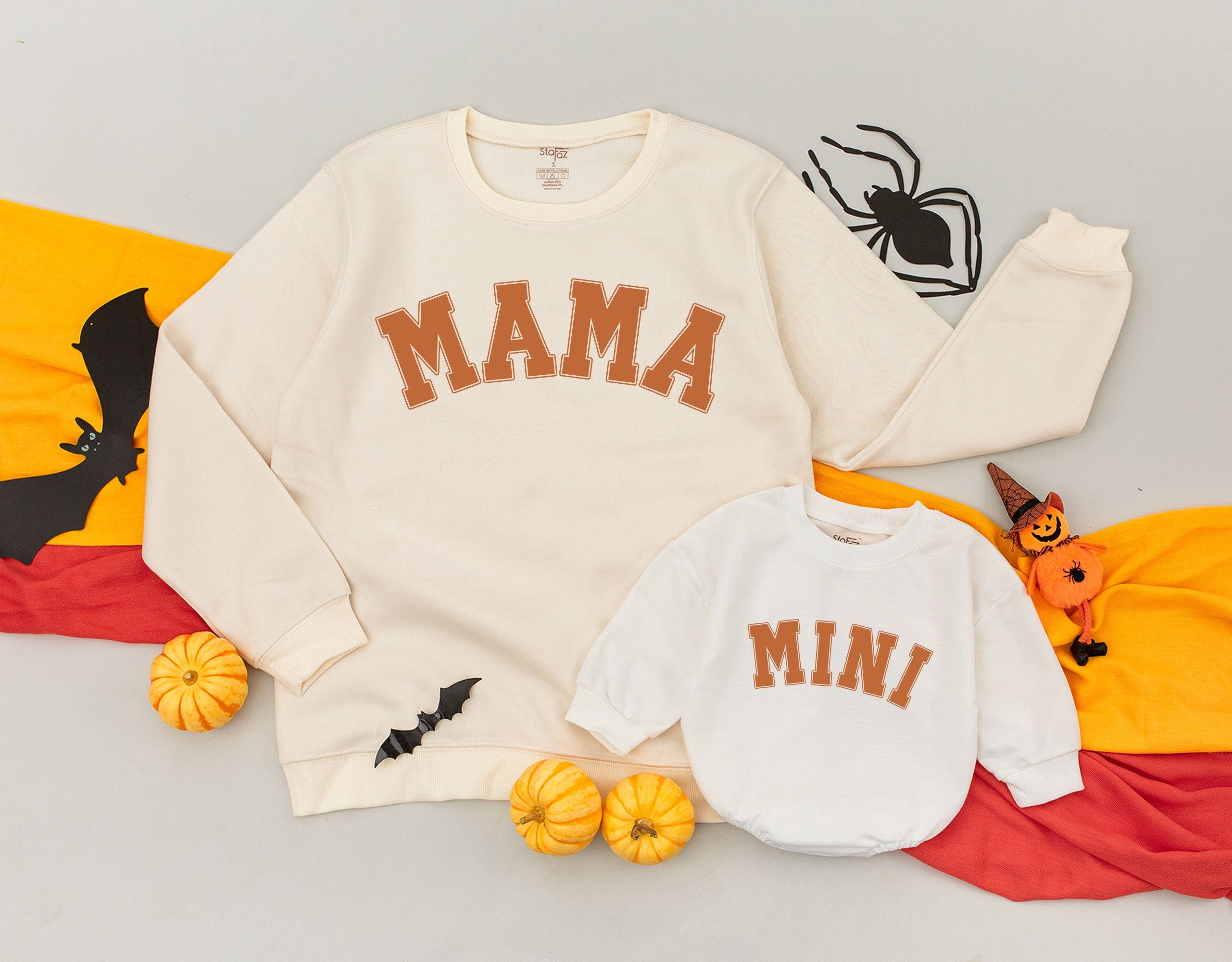 Cozy Fall Family Sweatshirts | Personalized Dada, Mama & Mini