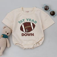 Football 1st Birthday Shirt, Matching Family Celebration Outfit