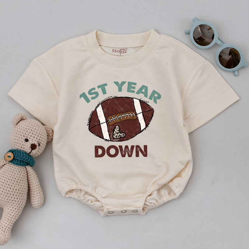 Football 1st Birthday Shirt, Matching Family Celebration Outfit