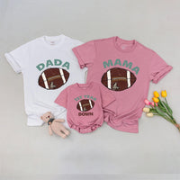 Football 1st Birthday Shirt, Matching Family Celebration Outfit