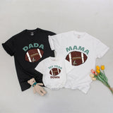 Football 1st Birthday Shirt, Matching Family Celebration Outfit