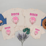 Custom Family Matching Disco Cowgirl Shirts with Name