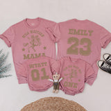Retro Western Family Shirts with Cowboy Theme