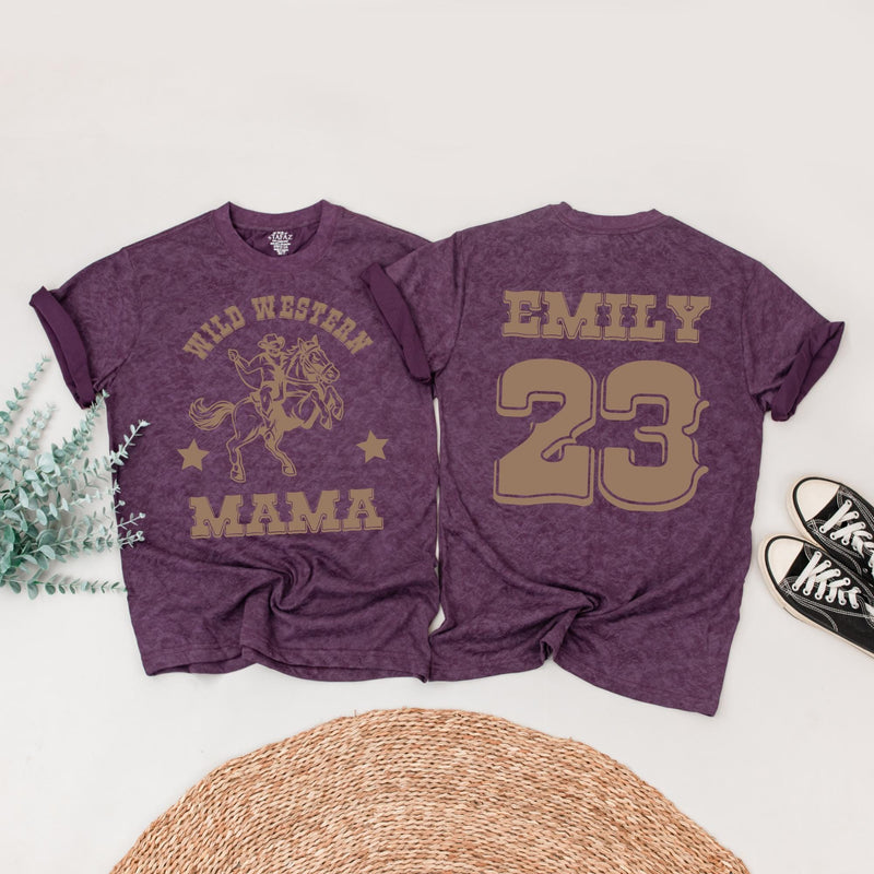 Retro Western Family Shirts with Cowboy Theme