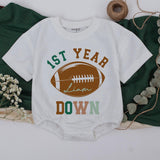 Personalized Football Family Shirts for 1st Birthday Celebration