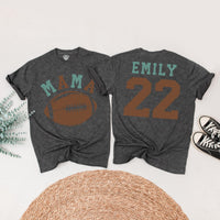 Football Themed 1st Birthday Family Matching Shirts