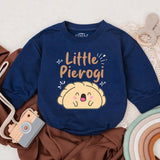 Little Pierogi Baby Romper Cute Cartoon Food Outfit Soft Cotton Infant Birthday Gift Adorable Pierogi Character Warm Playful Design