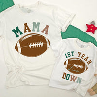 Personalized Football Family Shirts for 1st Birthday Celebration