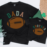 Personalized Football Family Shirts for 1st Birthday Celebration