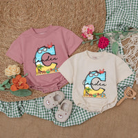 Personalized Beach Baby Romper with Vibrant 'C' Design Coastal Adventure Outfit Perfect Summer Vacation Gift Idea