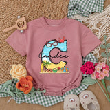 Personalized Beach Baby Romper with Vibrant 'C' Design Coastal Adventure Outfit Perfect Summer Vacation Gift Idea
