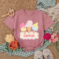 Personalized Ice Cream Baby Romper with Colorful Cones First Birthday Outfit Soft Cotton 1st Birthday Cake Smash Summer Toddler Girl
