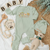 Just a Bookish Goose Baby Bodysuit Soft Pastel Design Baby Shower Gift for Boys Girls Cute Funny Newborn Outfit Literary Charm