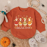 Just a Fall Goose Toddler Sweatshirt with Autumn Goose Graphic, Cozy Thanksgiving Outfit, Fall Baby Romper for Pumpkin Patch Photos