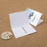 Little Answered Prayer Baby Gift Box with Personalized Name Hat Newborn Coming Home Outfit Soft Cotton Baby Shower Keepsake