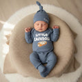 Little Cannoli Baby Bodysuit Italian Pastry Outfit for Infants Soft Cotton Going Home Clothes Cute Italy Dessert Inspired Baby Gift