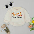 Little Lumpia Baby Romper with Cute Smiling Cartoon Spring Outfit Filipino Food Bodysuit Newborn Gift for Baby Shower or Coming Home