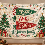 Merry and Bright Matching Family Christmas Sweatshirts, Festive Holiday Long Sleeves for Mama Mini, Buy 4 Get 1 Free Offer