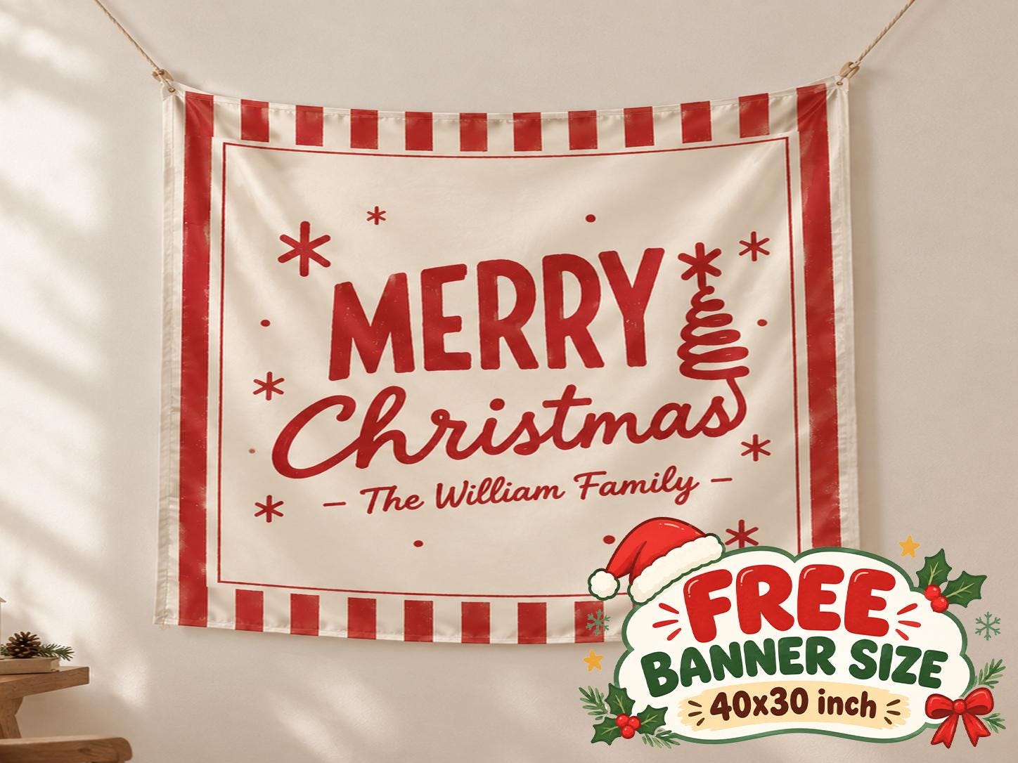 Merry Family Christmas Sweatshirts with Custom Names, Matching Mommy and Me Holiday Outfits, Festive Long Sleeves for All Ages