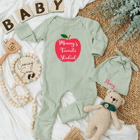 Mommy’s Favorite Student Baby Bodysuit Custom Teacher Gift Apple Design Infant Clothes Perfect for Baby Shower Birthday Outfit