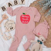 Mommy’s Favorite Student Baby Bodysuit Custom Teacher Gift Apple Design Infant Clothes Perfect for Baby Shower Birthday Outfit