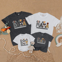 Monster Truck Birthday Matching Family Shirts Race Car Party Outfits Custom Dada Mama Brother Baby Boy 1st Birthday Gift Fun Design