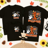 My 1st Halloween Matching Family Outfit Custom Baby Romper Spooky Ghost Bat Design Fun Party Gift for Mom Dad Infant Celebration