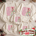 Oh Christmas Tree Sweatshirt Family Matching Outfits, Buy 4 Item Get 1 Free Banner 40x30 inch