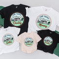 One Happy Camper Family Shirt Personalized Birthday Outfit Earthy Camping Theme Soft Cotton Design for Baby Toddler First Birthday