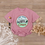 One Happy Camper Family Shirt Personalized Birthday Outfit Earthy Camping Theme Soft Cotton Design for Baby Toddler First Birthday