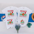 One Little Meatball Family Matching Shirts Italian 1st Birthday Outfit Baby Romper Party Tee Custom Cake Smash Clothes Fun Design