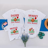 One Little Meatball Family Matching Shirts Italian 1st Birthday Outfit Baby Romper Party Tee Custom Cake Smash Clothes Fun Design