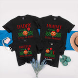 One Little Meatball Family Matching Shirts Italian 1st Birthday Outfit Baby Romper Party Tee Custom Cake Smash Clothes Fun Design