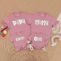 One Lucky Duck Birthday Shirt with Matching Family Outfit Theme, Personalized 1st Birthday Toddler Romper, Mom Dad Sister Baby Gift