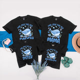 Oneder the Sea Birthday Shirt for Baby or Toddler, Ocean Animals 1st Birthday Outfit, Sea Theme Party Tee, Custom Name Gift for Boys or Girls