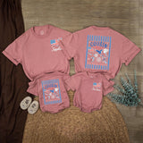 Personalized 4th of July Cousin Crew Shirts Custom Name Patriotic Family Matching Tee USA Red White Blue Outfit for Kids and Adults